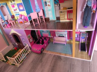 Casa de muñecas grande madera