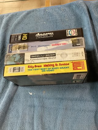 VHS The Doors, Hammer, Eddy Grant