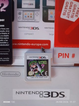 Luigi's Mansion 2 3DS Pal Esp 🇪🇸 (Completo)