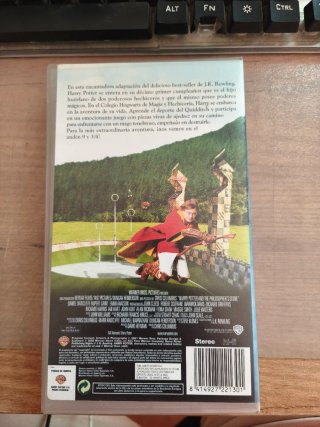 VHS Harry Potter y la Piedra Filosofal