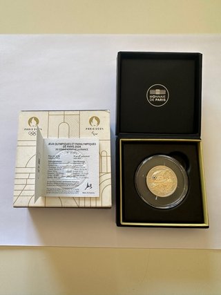 Moneda 2€ Francia - París 2024