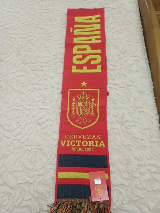 Bufanda España Victoria con etiqueta nueva