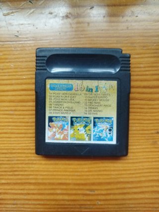 Cartucho 16 en 1 Game Boy (Varias Juegos)