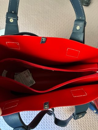 Bolso y monedero Gloria Ortiz rojo