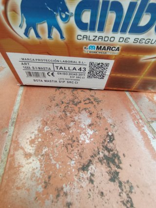 Zapatos de seguridad negros T43