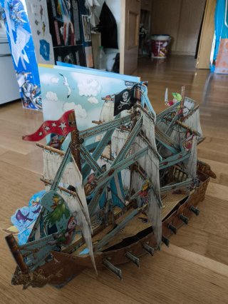 LIBROS-POP-UP EL BARCO PIRATA