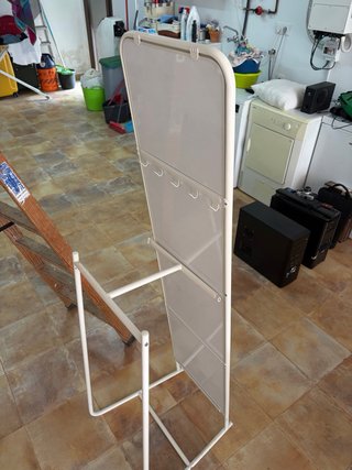 Espejo de pie blanco KNAPPER