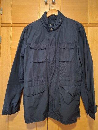 Cazadora tipo Parka Emidio Tucci Azul Marino, L