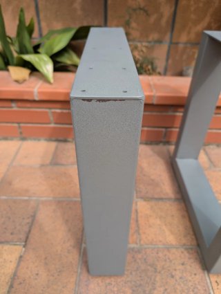 Patas metálicas para mesa/mueble Kallax