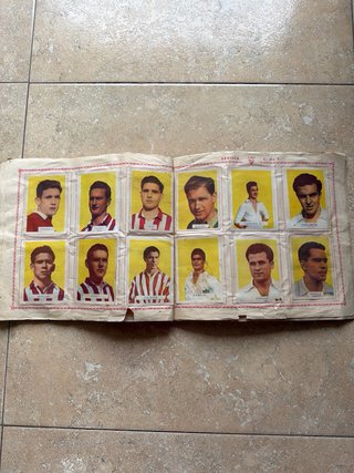 Álbum Cromos la Liga Chocolates Torras 1953/1954