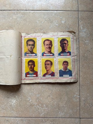 Álbum Cromos la Liga Chocolates Torras 1953/1954