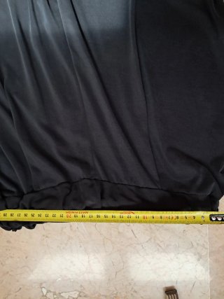 Pantalón negro ancho