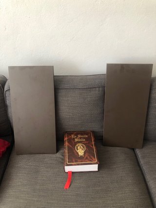 Cajonera auxiliar, cabecero, escritorio y baldas.