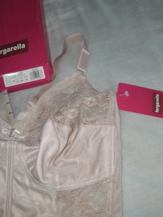 Sujetador Forgarella Beige Encaje Talla 115España