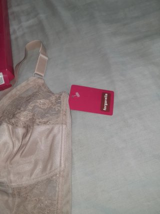 Sujetador Forgarella Beige Encaje Talla 115España