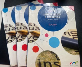 Lote de libros 4 eso , lingua galega e literatura