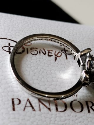 Anillo Pandora Stich con Circonita