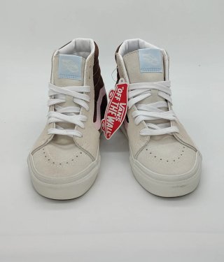 Vans Sk8 HI Tg 36 Beige/Marrone