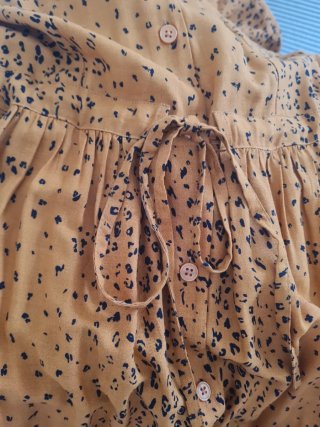 Vestido Mango estampado animal print