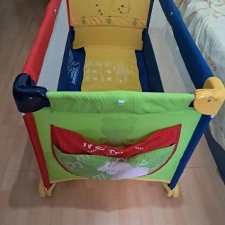 Cuna de viaje plegable