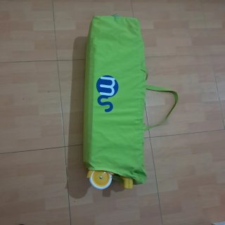 Cuna de viaje plegable