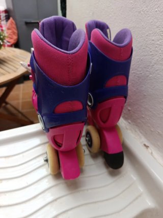 Patines Oxelo Rosas y Morados