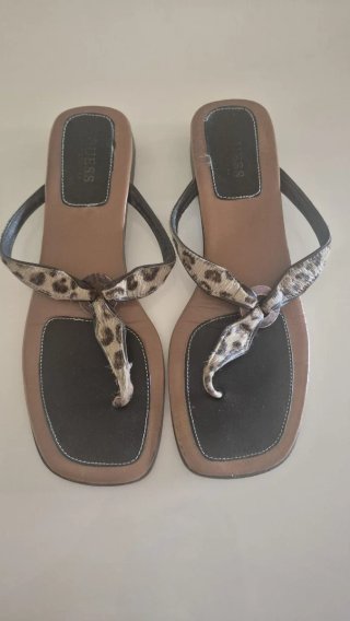 Sandalias Guess Marrones Multicolor