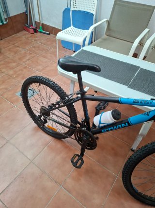 Bicicleta Rockrider Btwin Azul