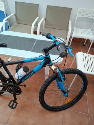 Bicicleta Rockrider Btwin Azul