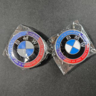 7 EMBLEMAS BMW 50 ANIVERSARIO M · TAPABUJES BMW