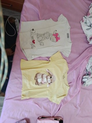 Lote 10 camisetas 7-8 años 128cm