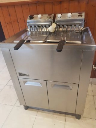 Freidora Profesional Repagas Doble