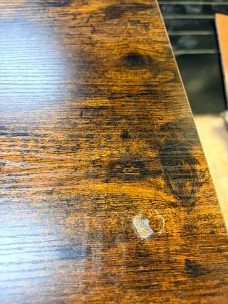 Mesa Escritorio Rústica Madera y Metal