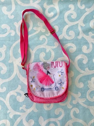 Bolso infantil Tutu con patinete