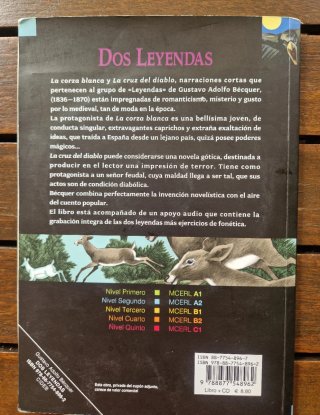 Dos leyendas de Gustavo Adolfo Bécquer