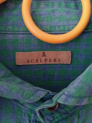 Camisa Scalpers Talla 41 Verde