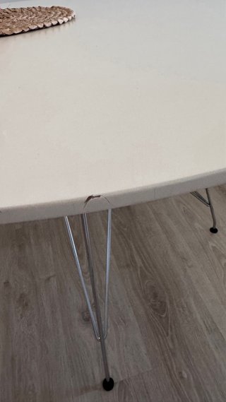 Mesa redonda 120cm diámetro