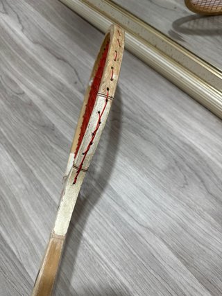 Raqueta Tenis Madera Junior Vintage