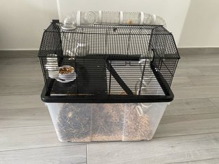 Jaula para hámster con comida para 1 año
