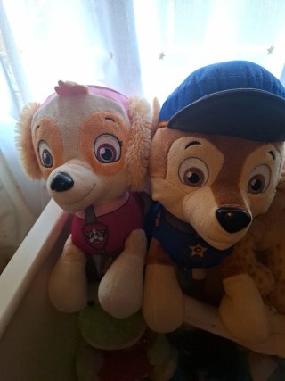 Peluche Skye y Chase Patrulla Canina