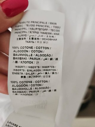 T-shirt Moschino donna M/38