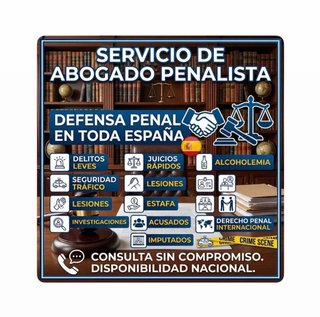 Abogado Penalista Especializado – Toda España