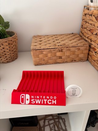 Soporte para Nintendo Switch Rojo