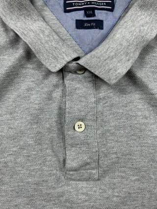 Polo Tommy Hilfiger Gris
