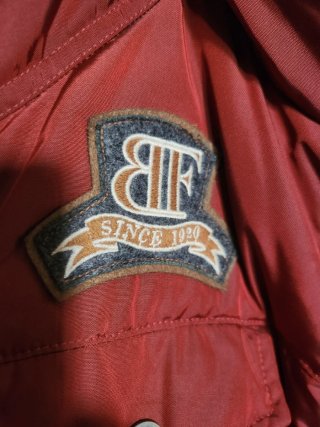 Gilet vintage Belfe amaranto taglia L