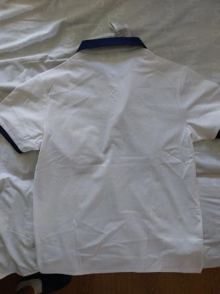 Polo Lacoste Blanco Talla XL