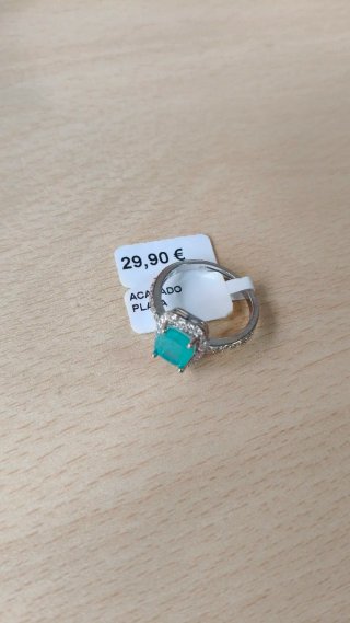 Anillo Luxenter Plata y Turquesa