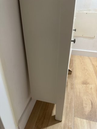 Mueble zapatero blanco