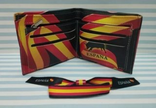 REBAJA: CARTERA BILLETERA ESPAÑA+ REGALO PULSERA