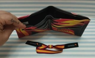 REBAJA: CARTERA BILLETERA ESPAÑA+ REGALO PULSERA
